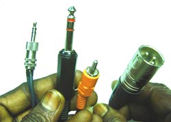 Différents connecteurs